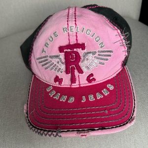True religion, trucker cap